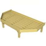 Half Octagonal Shrub Table