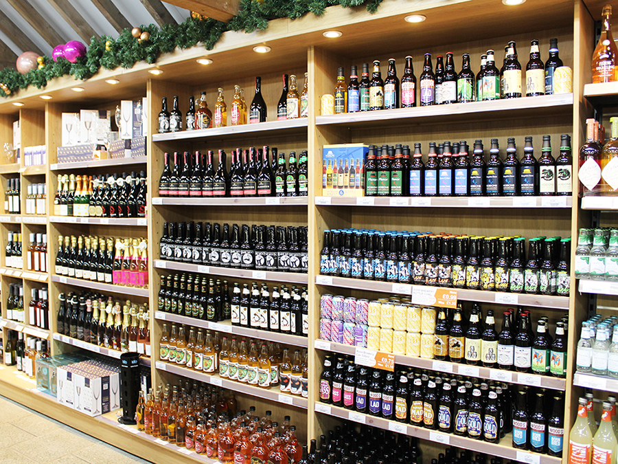 Food and drink display unit