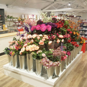 Silk Flower Display
