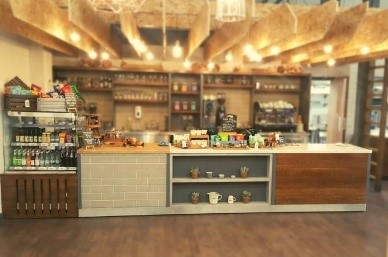 coffee shop counter interior design