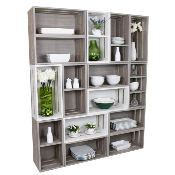 Melamine Crate Wall Unit Stagecraft