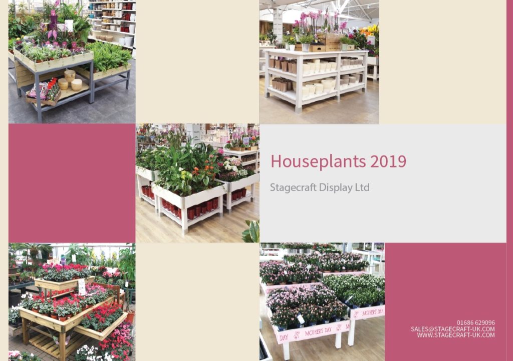 houseplant display tables
