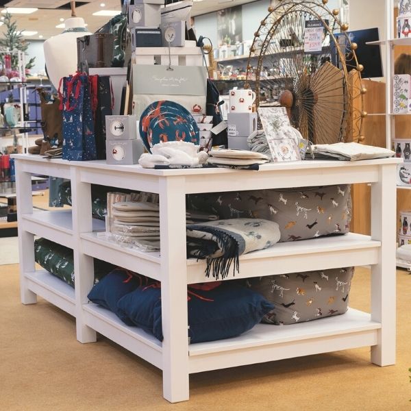 THREE TIER DISPLAY TABLE • Stagecraft