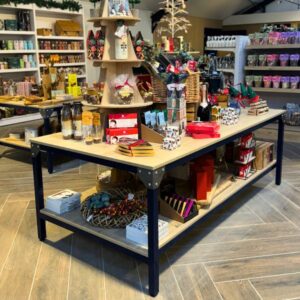 Metal & MFC Rectangular Display Table - Image 3