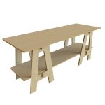 Plywood Trestle Table by Stagecraft image