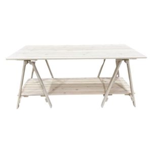 Trestle Table (White Wash Finish) Pallet Deal
