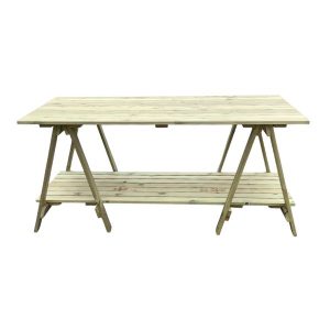 Treated Timber Trestle Table Special Offer Pallet Deal