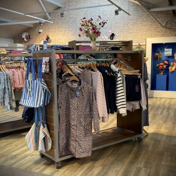 Clothing displays at Ruxley Manor by stagecraft display Clothing displays at Ruxley Manor by stagecraft display