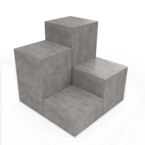 Premium Display plinths and pedestals set with storage and removable tops by stagecraft display