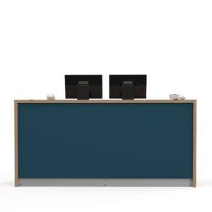 Shop Counter | Reception Desk | Retail Checkout Counter in Natural Bardolino Oak H1445