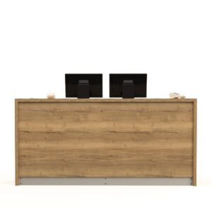 Shop Counter | Reception Desk | Retail Checkout Counter in Wood Effect MFC - Image 3