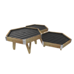 Hexagonal Flood Tables 1350mm stagecraft website images (2)