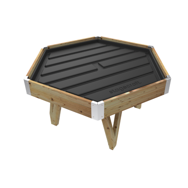 Hexagonal Flood Tables 1350mm stagecraft website images (3)